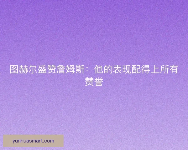 图赫尔盛赞詹姆斯：他的表现配得上所有赞誉